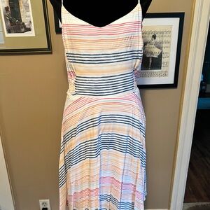 Old Navy Fit & Flare Striped Dress
